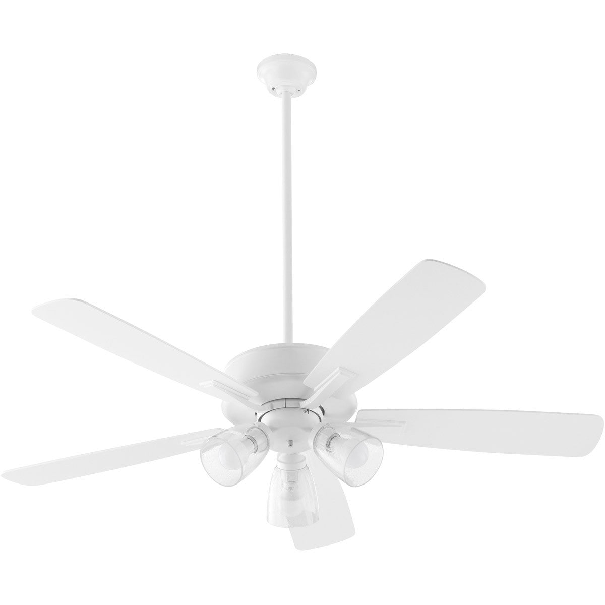 Quorum Ovation Ceiling Fan in Studio White  4525-2308