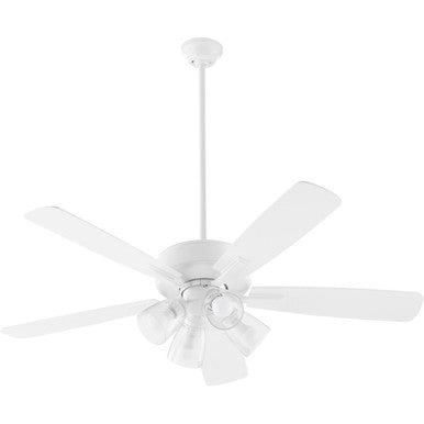 Quorum Ovation Ceiling Fan in Studio White  4525-2408