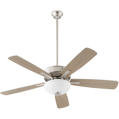 Quorum Ovation Ceiling Fan in Satin Nickel  4525-265