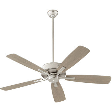 Quorum Ovation Ceiling Fan in Satin Nickel  4525-65