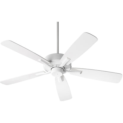 Quorum Ovation Ceiling Fan in Studio White  4525-8