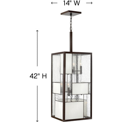 Hinkley Lighting Mondrian Large Three Tier Buckeye Bronze 4576KZ