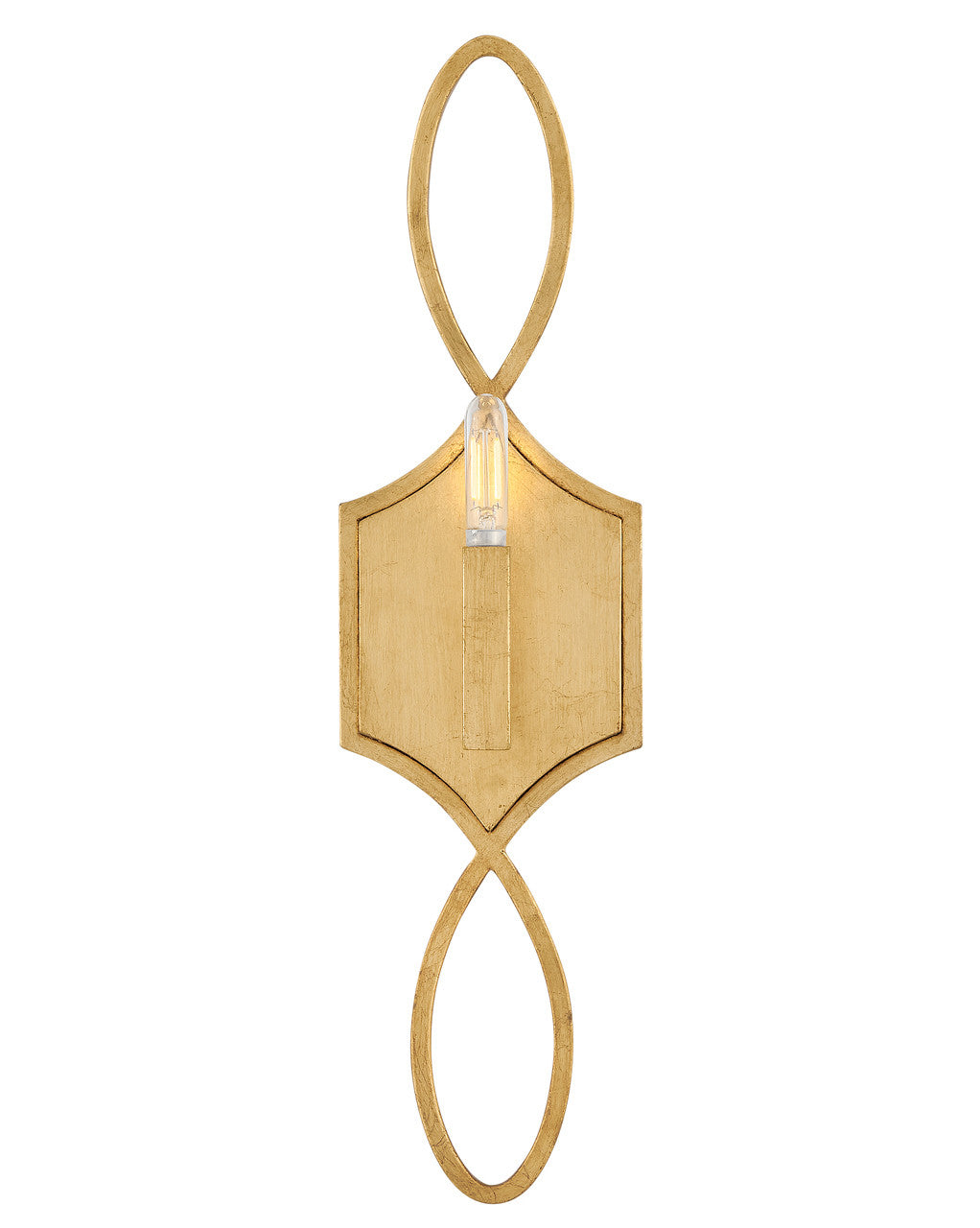 Hinkley Lighting Leona Large Sconce Distressed Brass 45780DA