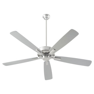 Quorum Ovation Ceiling Fan in Satin Nickel 4605-65