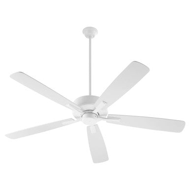 Quorum Ovation Ceiling Fan in Studio White 4605-8