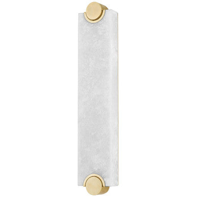 Hudson Valley Lighting Brant Wall Sconce in Aged Brass 4625-AGB