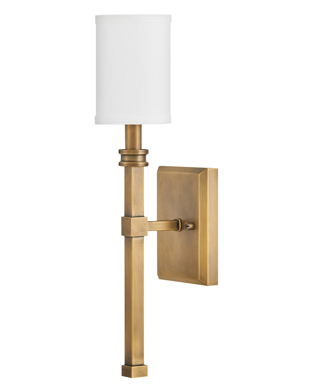 Hinkley Lighting Moore Medium Sconce Heritage Brass 46410HB