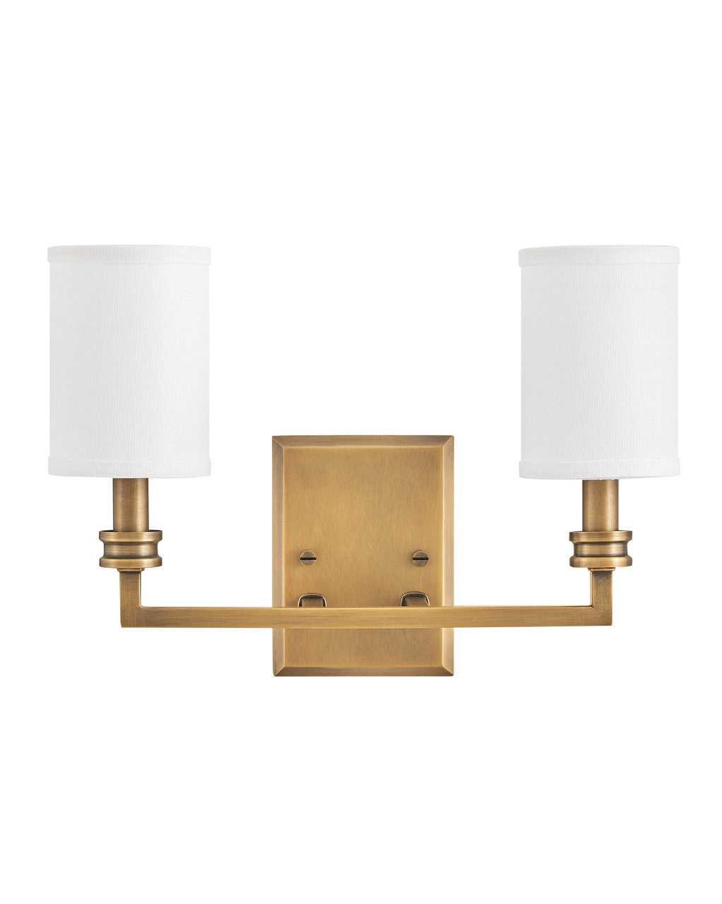 Hinkley Lighting Moore Medium Sconce Heritage Brass 46412HB