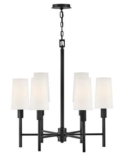 Hinkley Lighting Fenwick Medium Chandelier Black 46455BK