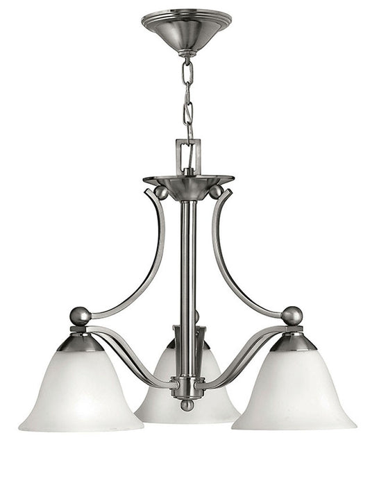 Hinkley Lighting Bolla Small Single Tier Brushed Nickel 4653BN