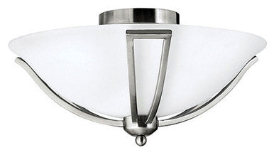 Hinkley Lighting Bolla Small Flush Mount Brushed Nickel Integrated LED Bulb(s) 4660BN-LED