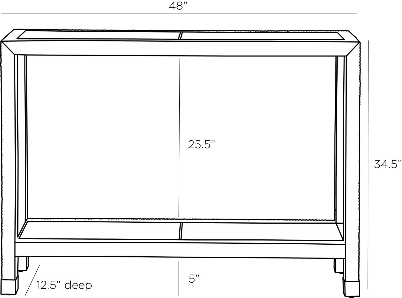 Arteriors Home Oswald Console 4663