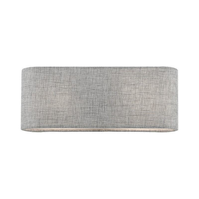 Livex Lighting Dakota Collection  2 Light Brushed Nickel ADA Sconce in Brushed Nickel 46748-91