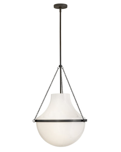 Hinkley Lighting Collins Large Pendant Black Oxide 46894BX