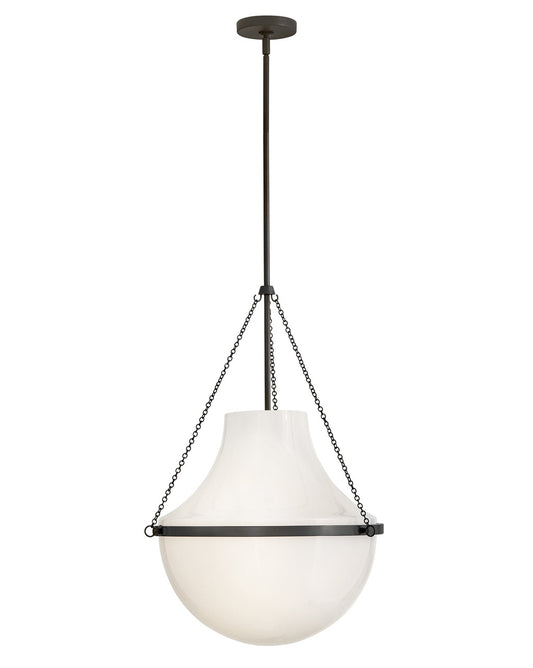 Hinkley Lighting Collins Large Pendant Black Oxide 46894BX