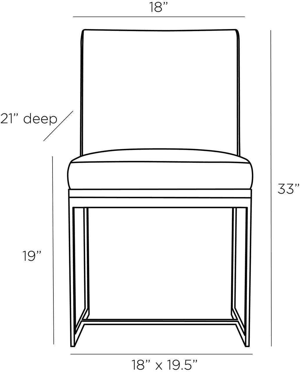 Arteriors Home Marmont Dining Chair 4699