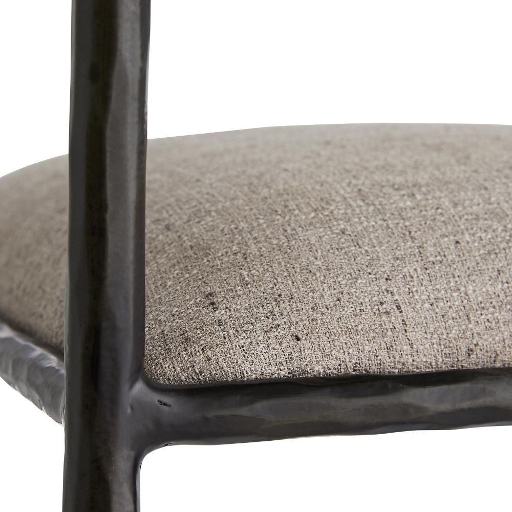 Arteriors Home Barbana Bar Stool Pewter Texture 4709