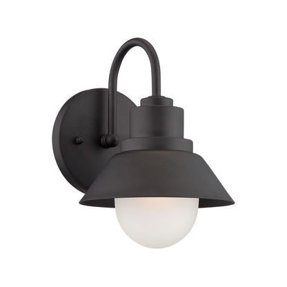 Acclaim Lighting Astro 1-Light Matte Black Wall Light in Matte Black 4712BK