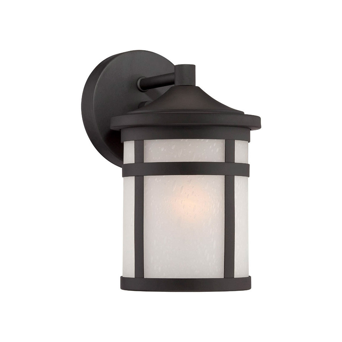 Acclaim Lighting Austin 1-Light Matte Black Wall Light in Matte Black 4714BK