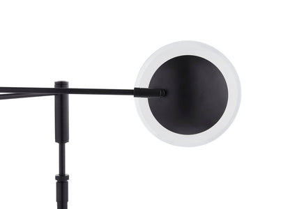 Arnsberg Meran Turbo Floor Lamp in Museum Black 472310135