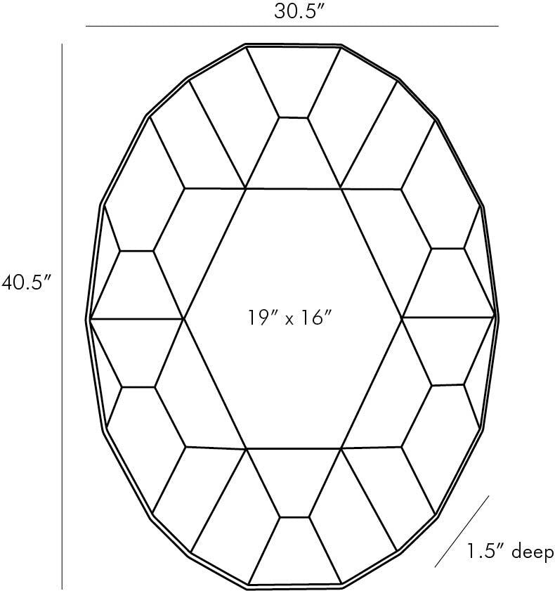 Arteriors Home Callen Mirror 4727