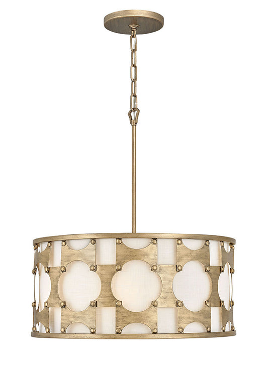 Hinkley Lighting Carter Medium Drum Burnished Gold 4735BNG