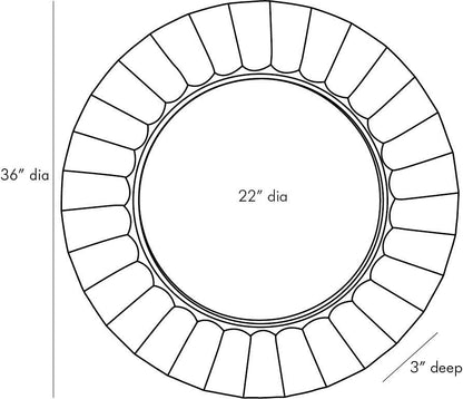 Arteriors Home Blake Mirror 4752