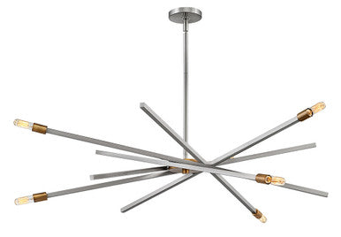 Hinkley Lighting Archer Large Single Tier Brushed Nickel 4766BN