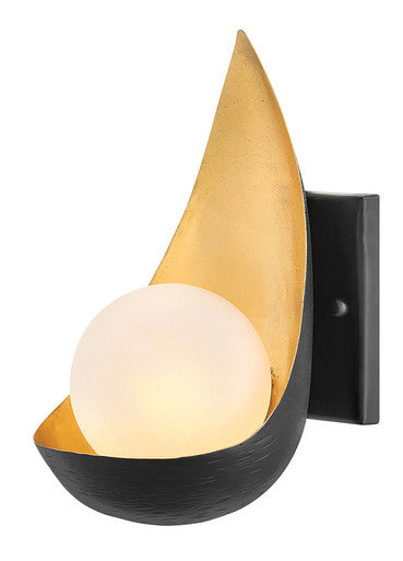 Hinkley Lighting Ren Single Light Sconce Black 47900BLK