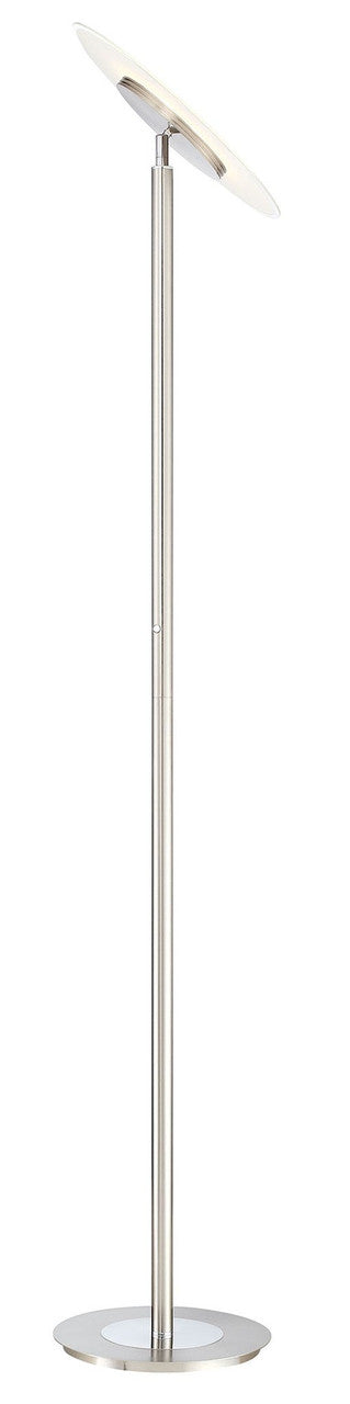 Arnsberg Tampa LED Torchiere  in Satin Nickel 479110107