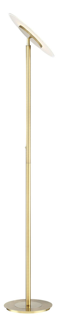 Arnsberg Tampa LED Torchiere in Satin Brass 479110108