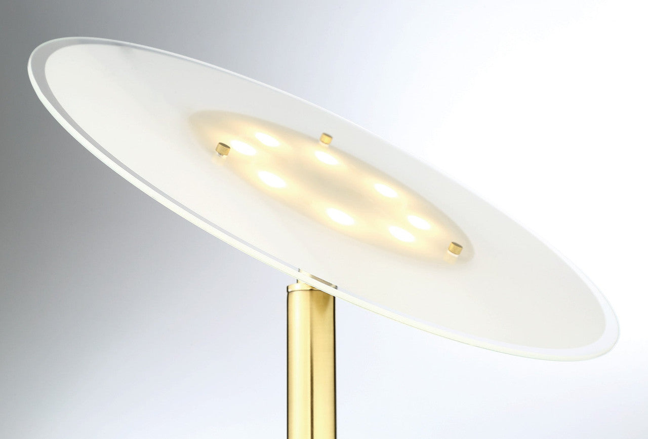 Arnsberg Tampa LED Torchiere in Satin Brass 479110108