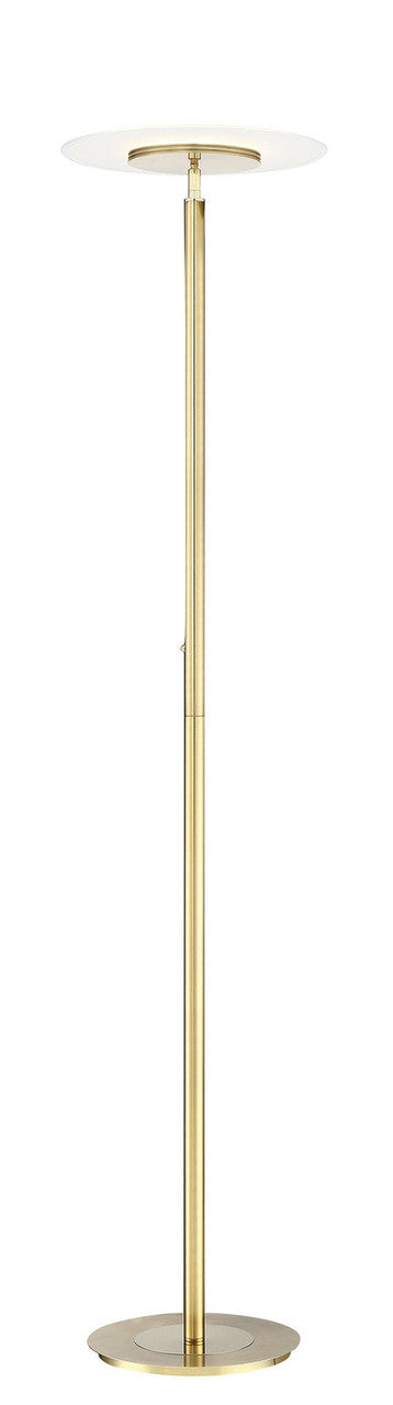 Arnsberg Tampa LED Torchiere in Satin Brass 479110108