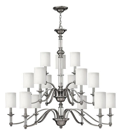 Hinkley Lighting Sussex Extra Large Three Tier Brushed Nickel 4799BN