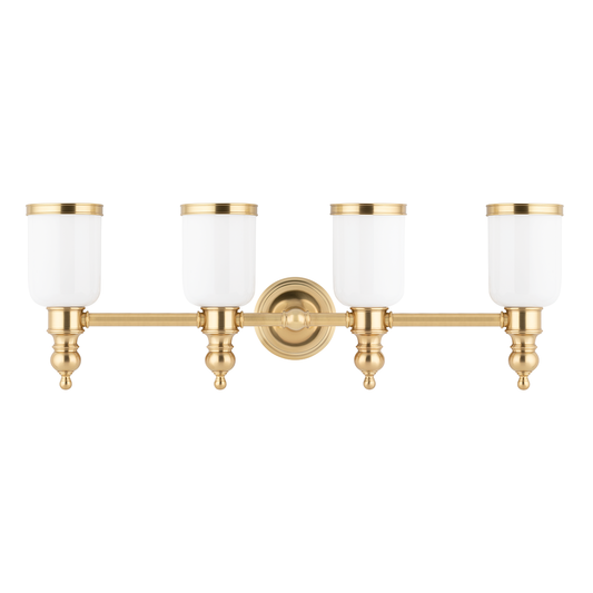 Hudson Valley Lighting Chatham Bath & Vanity in Aged Brass 6304-AGB