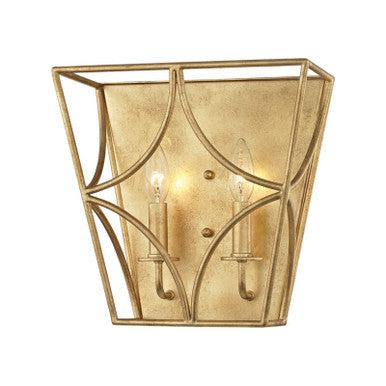 Hudson Valley Lighting Green Point Wall Sconce in Gold Leaf 4800-GL