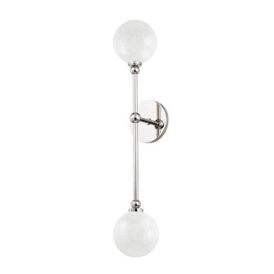 Hudson Valley Lighting Andrews Wall Sconce in Polished Nickel 4802-PN