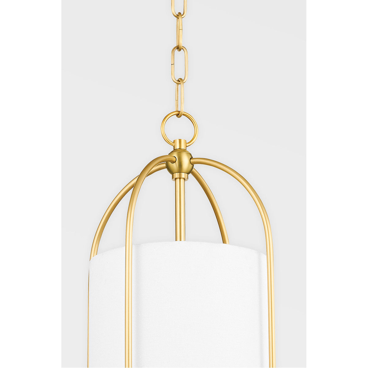 Hudson Valley Lighting Orlando Lantern in Aged Brass 4810-AGB