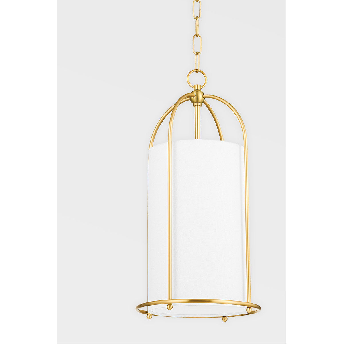 Hudson Valley Lighting Orlando Lantern in Aged Brass 4810-AGB