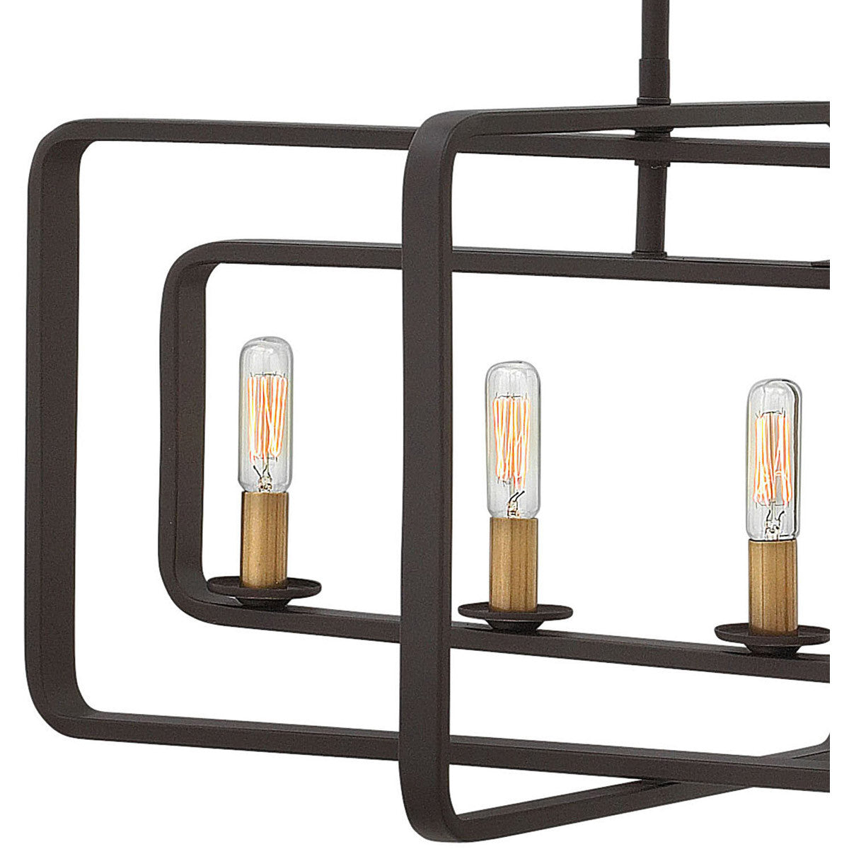 Hinkley Lighting Quentin Six Light Linear Buckeye Bronze 4815KZ