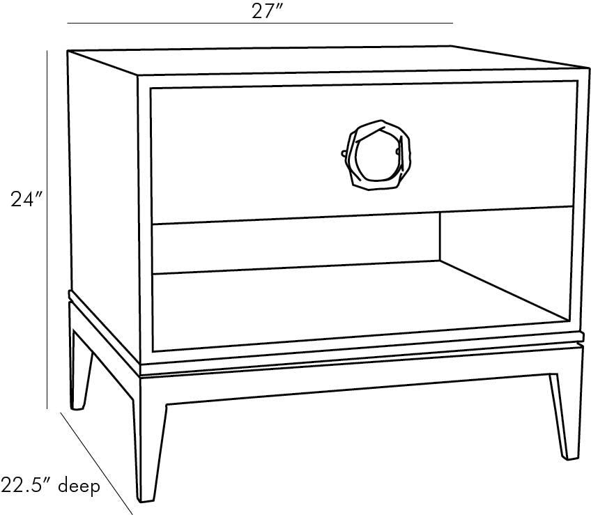 Arteriors Home Fitz Side Table 4819