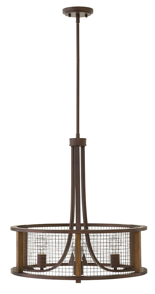 Hinkley Lighting 4824IR Beckett Indoor in Iron Rust