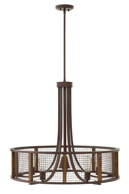 Hinkley Lighting 4826IR Beckett Indoor in Iron Rust