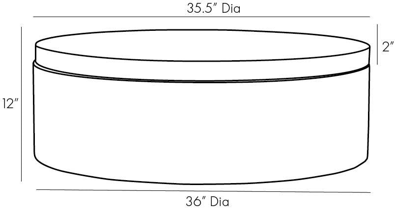 Arteriors Home Gregor Coffee Table 4871