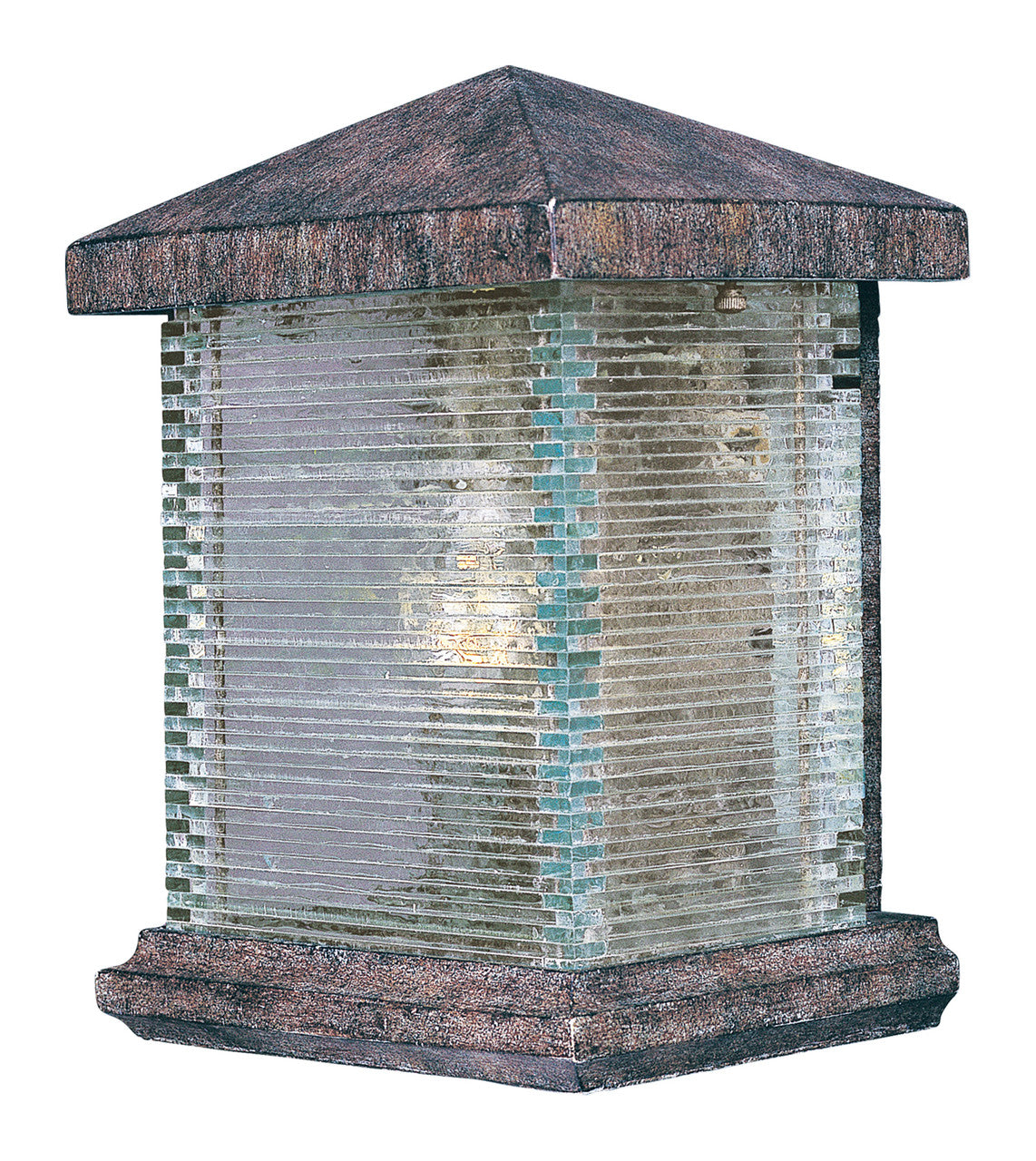 Maxim Triumph VX 1-Light Outdoor Wall Lantern in Earth Tone 48733CLET