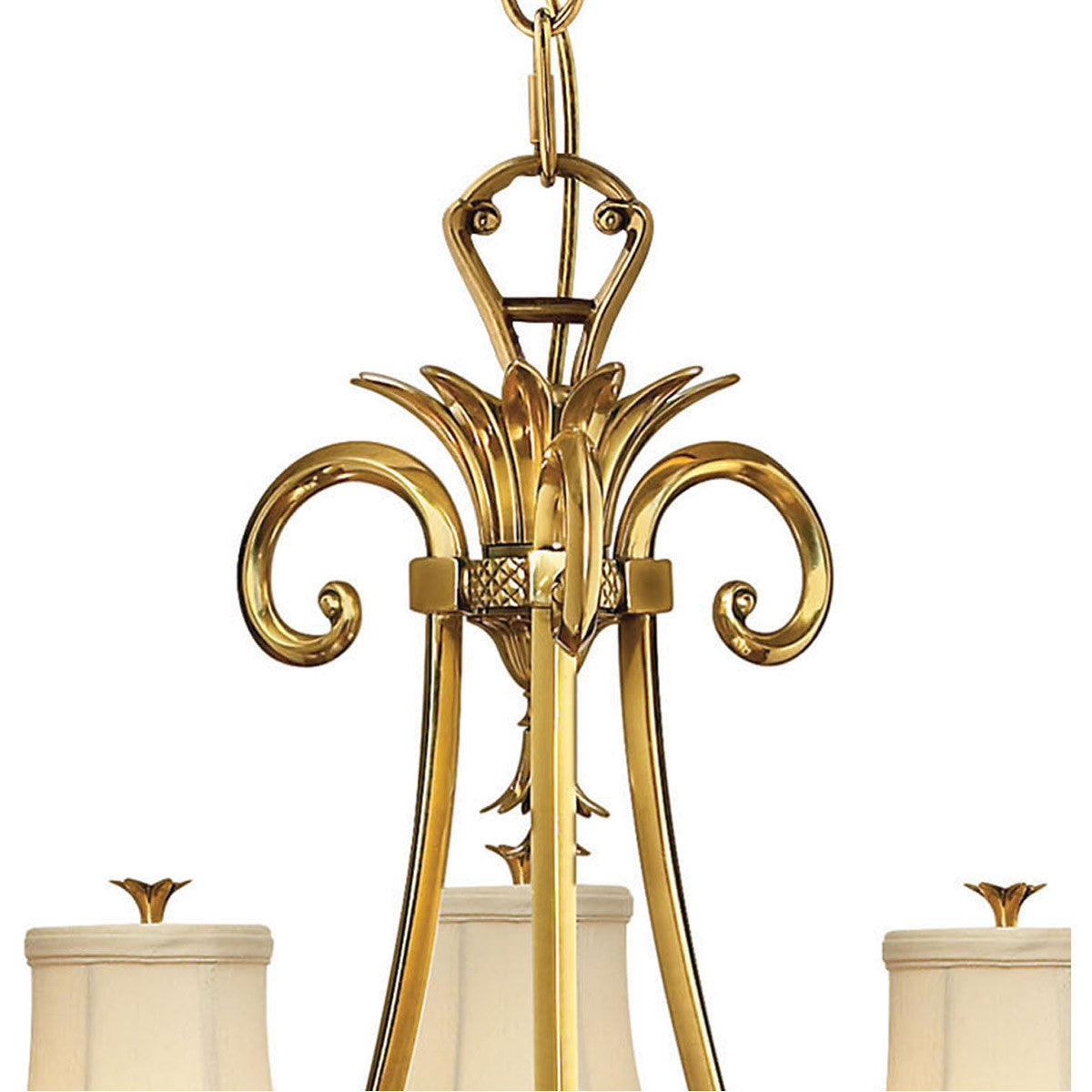 Hinkley Lighting Plantation Large Two Tier Burnished Brass 4887BB