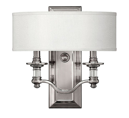 Hinkley Lighting Sussex Two Light Sconce Brushed Nickel 4900BN