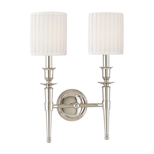 Hudson Valley Lighting Abington Wall Sconce in Polished Nickel 4902-PN