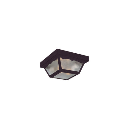 Acclaim Lighting Builder's Choice 2-Light Matte Black Ceiling Light in Matte Black 4902BK