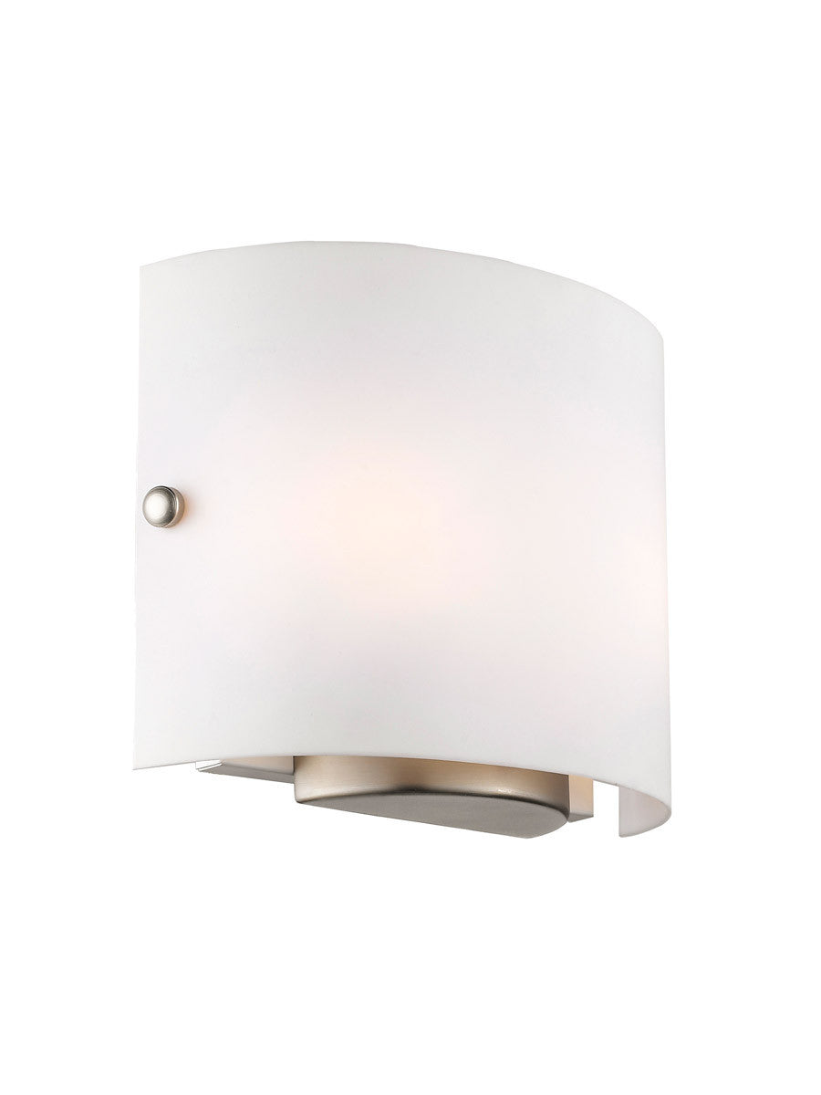 Livex Lighting Wall Sconces Collection 2 Light Brushed Nickel Wall Sconce in Brushed Nickel 4904-91